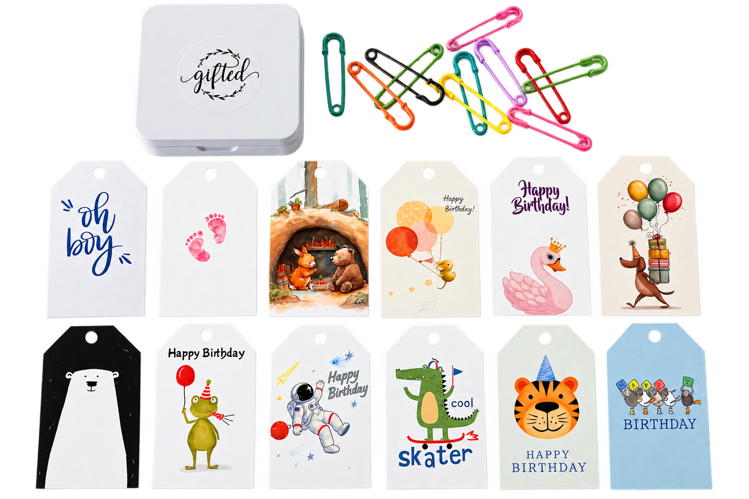 The Gifted Tag Tin (child/baby)