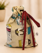 Vintage luggage labels